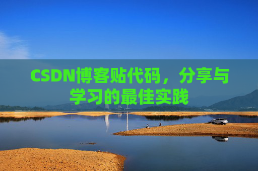 CSDN博客贴代码，分享与学习的最佳实践