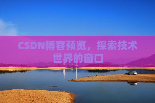 CSDN博客预览，探索技术世界的窗口